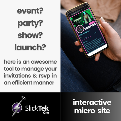 SlickTek One Interactive Micro Site - SlickTek