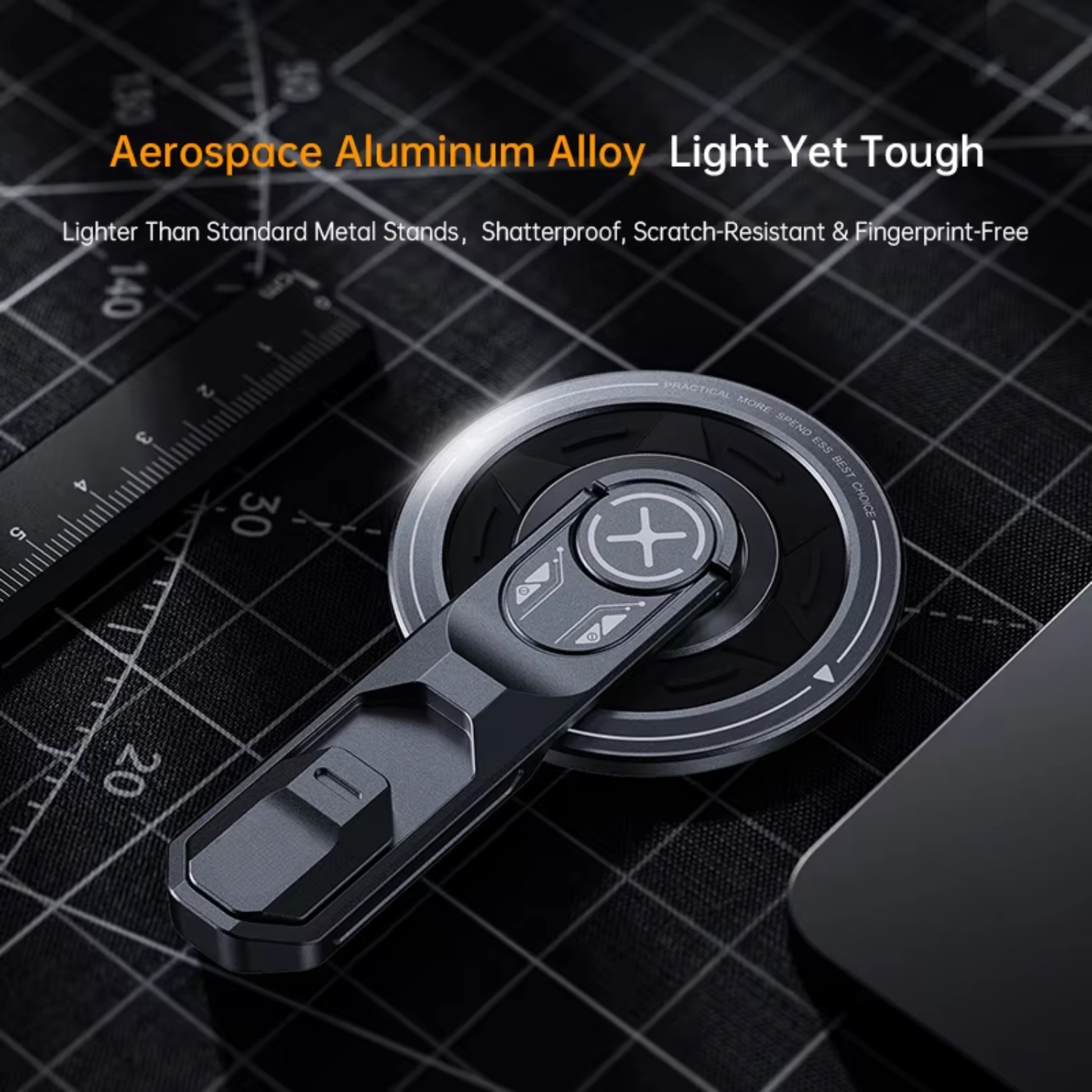 The Trigger - Metallic 360° Phone Holder & Stand - SlickTek