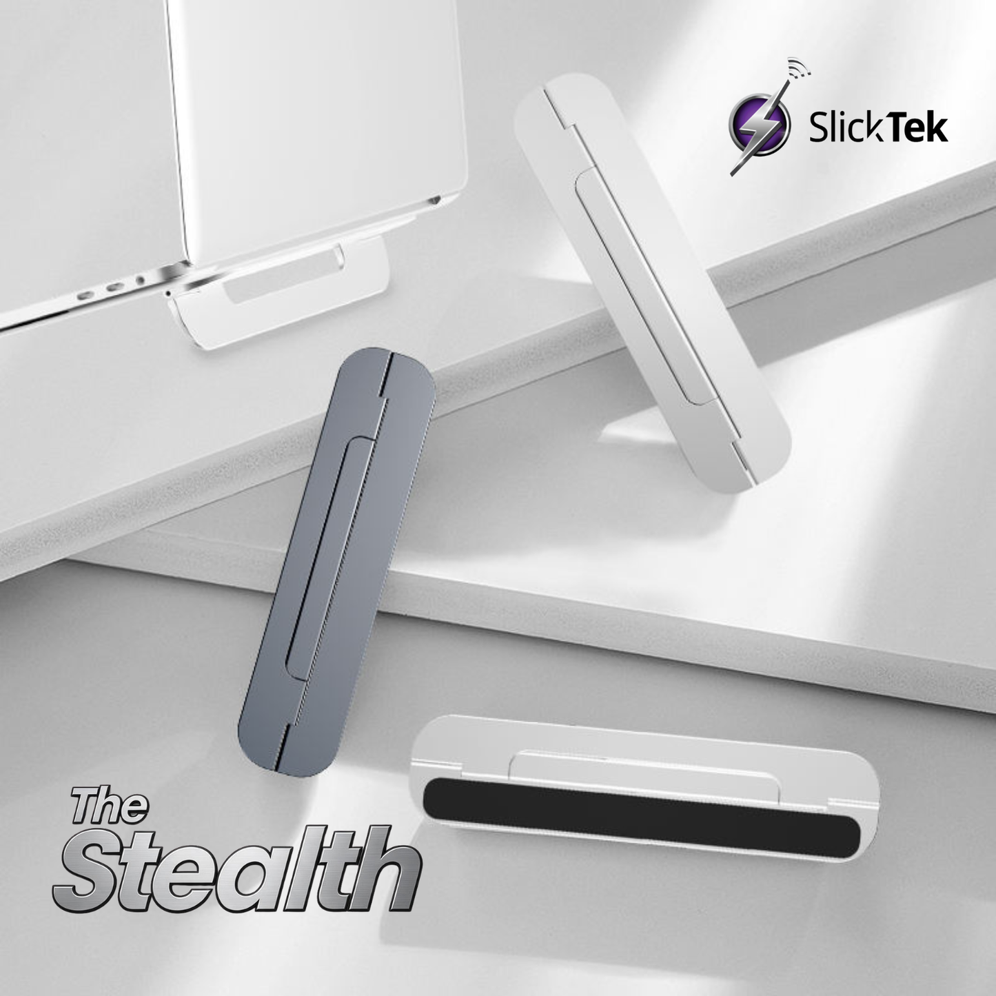 The Stealth - Thinvisible Laptop Riser - SlickTek