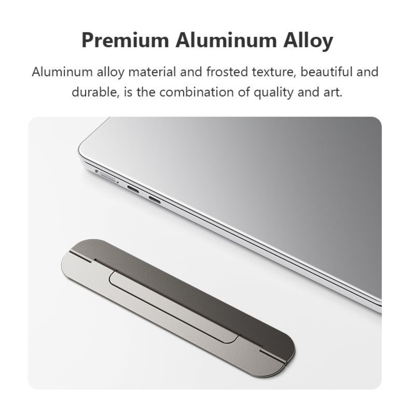 The Stealth - Thinvisible Laptop Riser - SlickTek