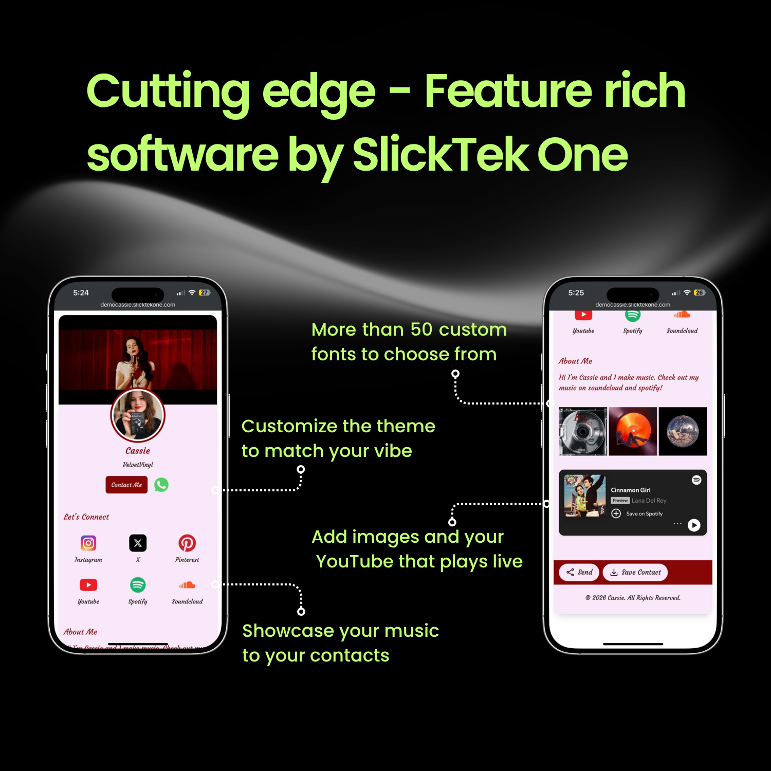 Zip-Tap NFC Digital Contact Sharing Wallet - SlickTek