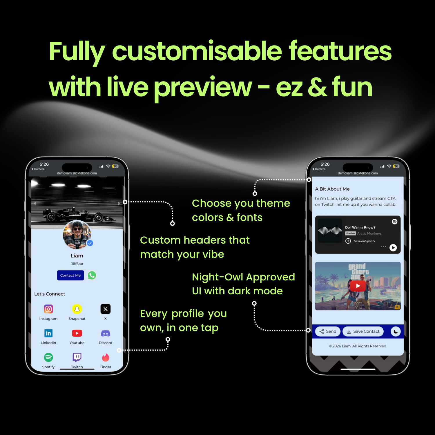 Zip-Tap NFC Digital Contact Sharing Wallet - SlickTek