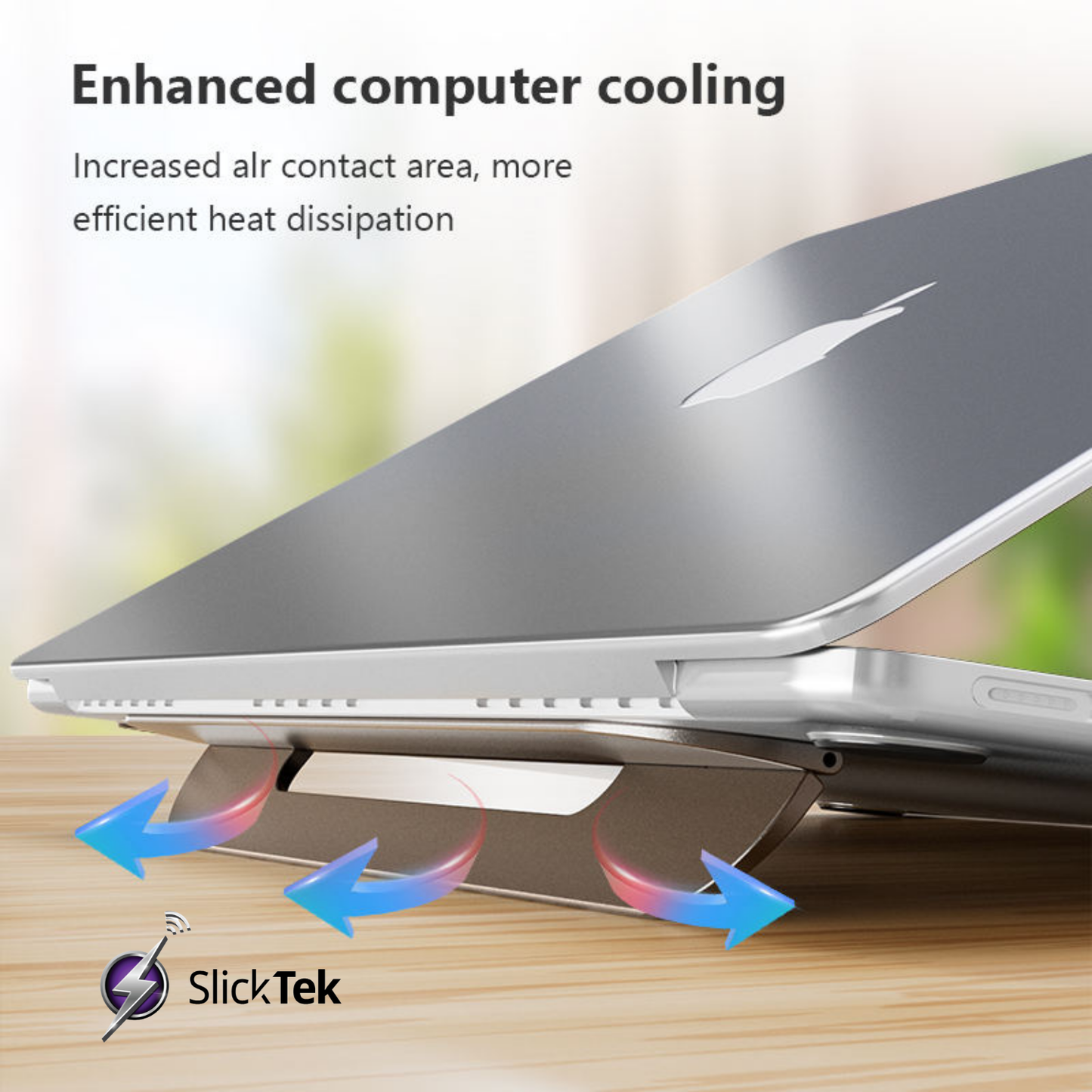 The Stealth - Thinvisible Laptop Riser - SlickTek