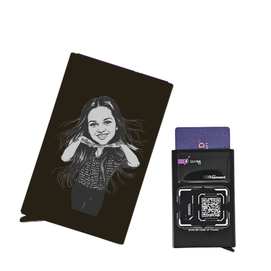 Zip-Tap NFC Digital Contact Sharing Wallet - Customised - SlickTek