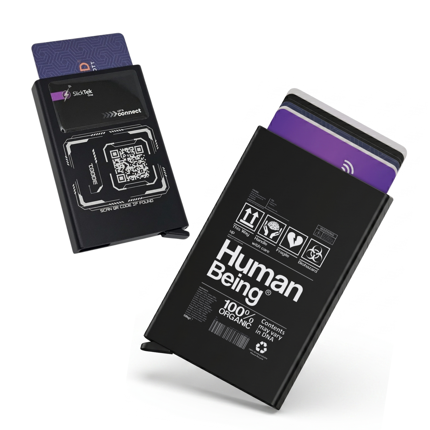Zip-Tap NFC Digital Contact Sharing Wallet - SlickTek