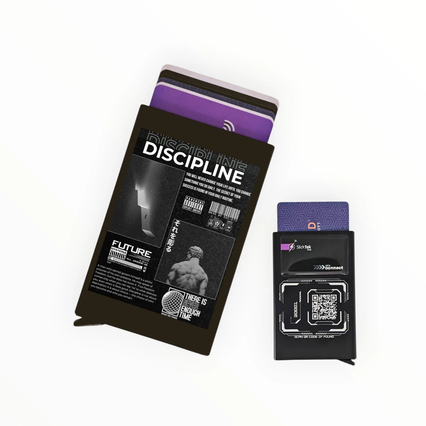 Zip-Tap NFC Digital Contact Exchanger Wallet - SlickTek