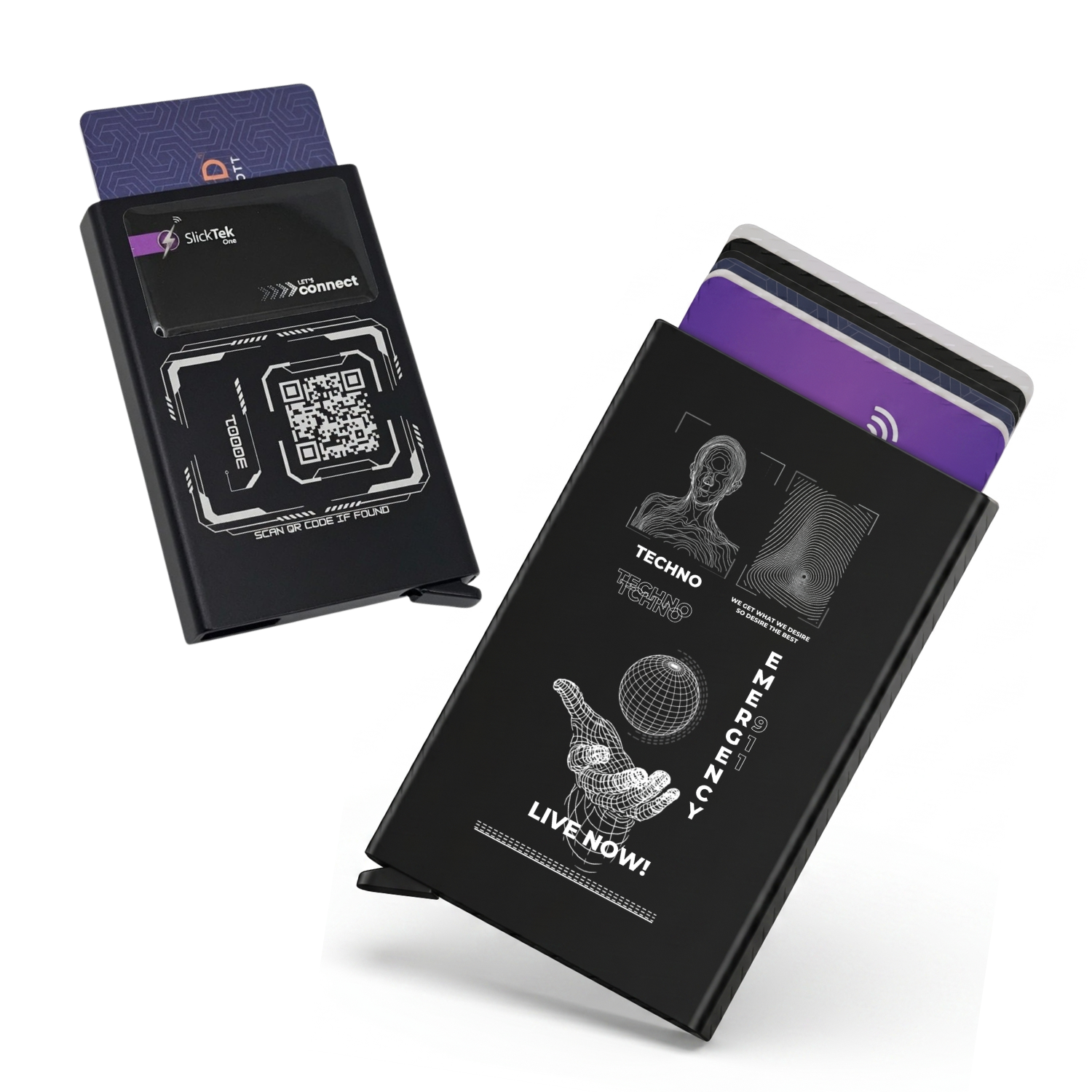 Zip-Tap NFC Digital Contact Sharing Wallet - SlickTek