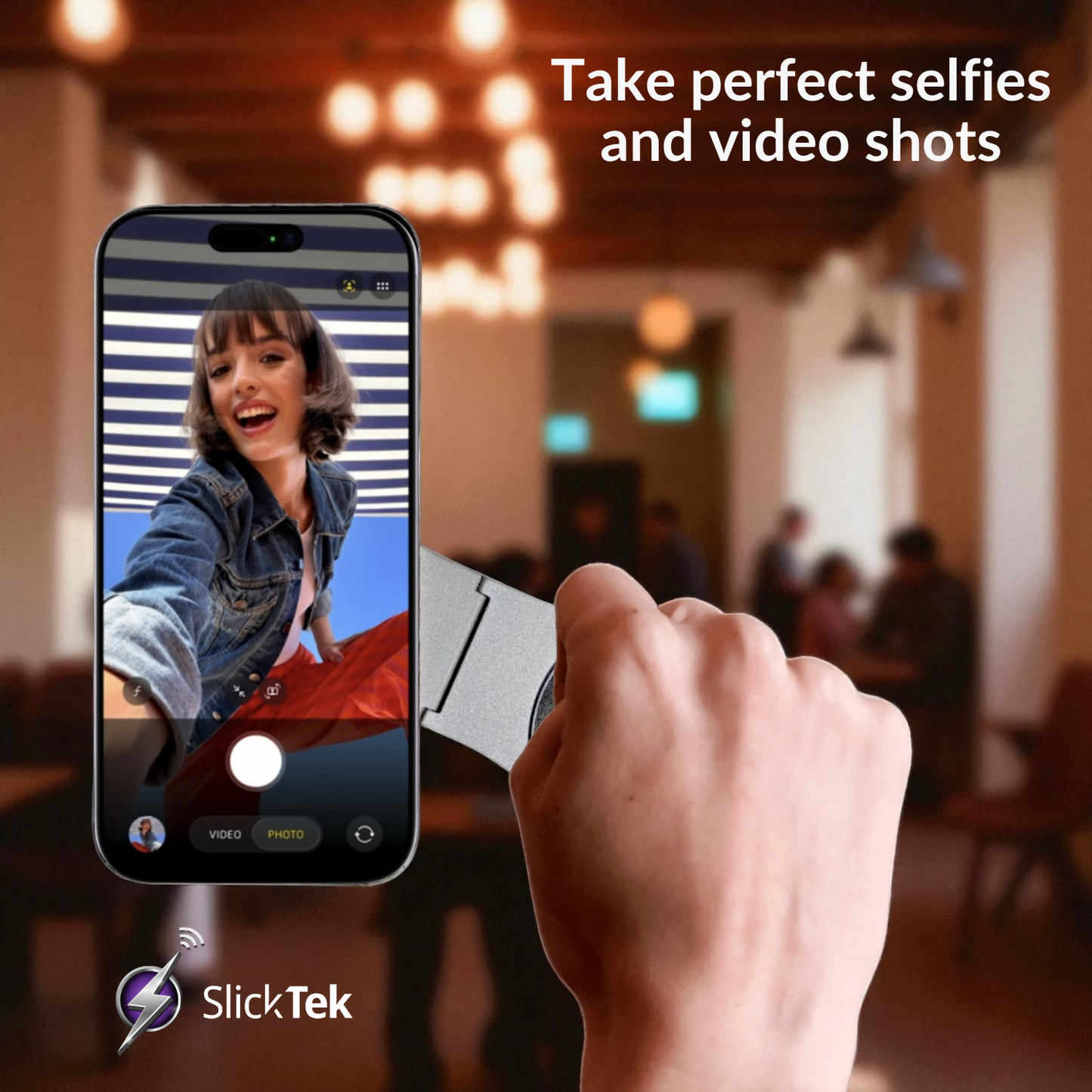 SlickTek Foldaway Mobile Holder (MagSafe Compatible)