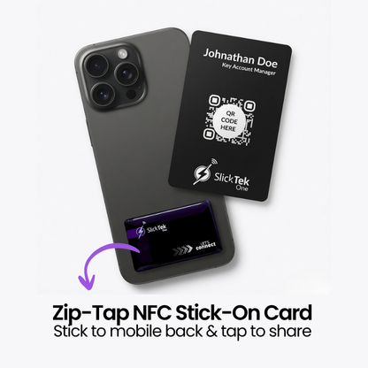 SlickTek One Bespoke Metal NFC Card - Customisable