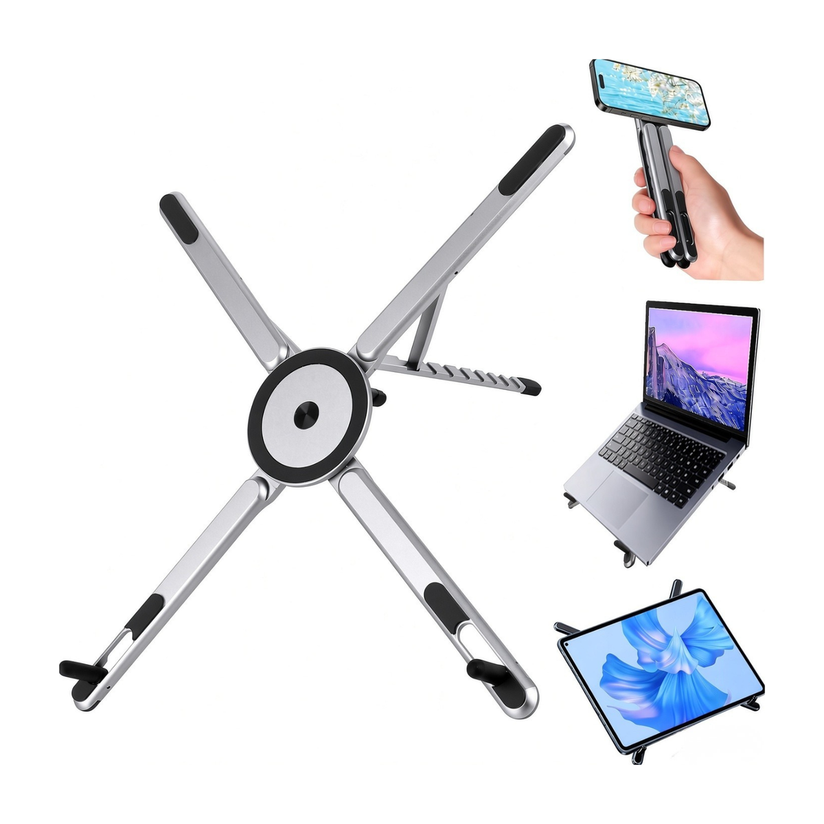 The Perch - 5-in-1 Multidevice Macbook & Magsafe Stand - SlickTek
