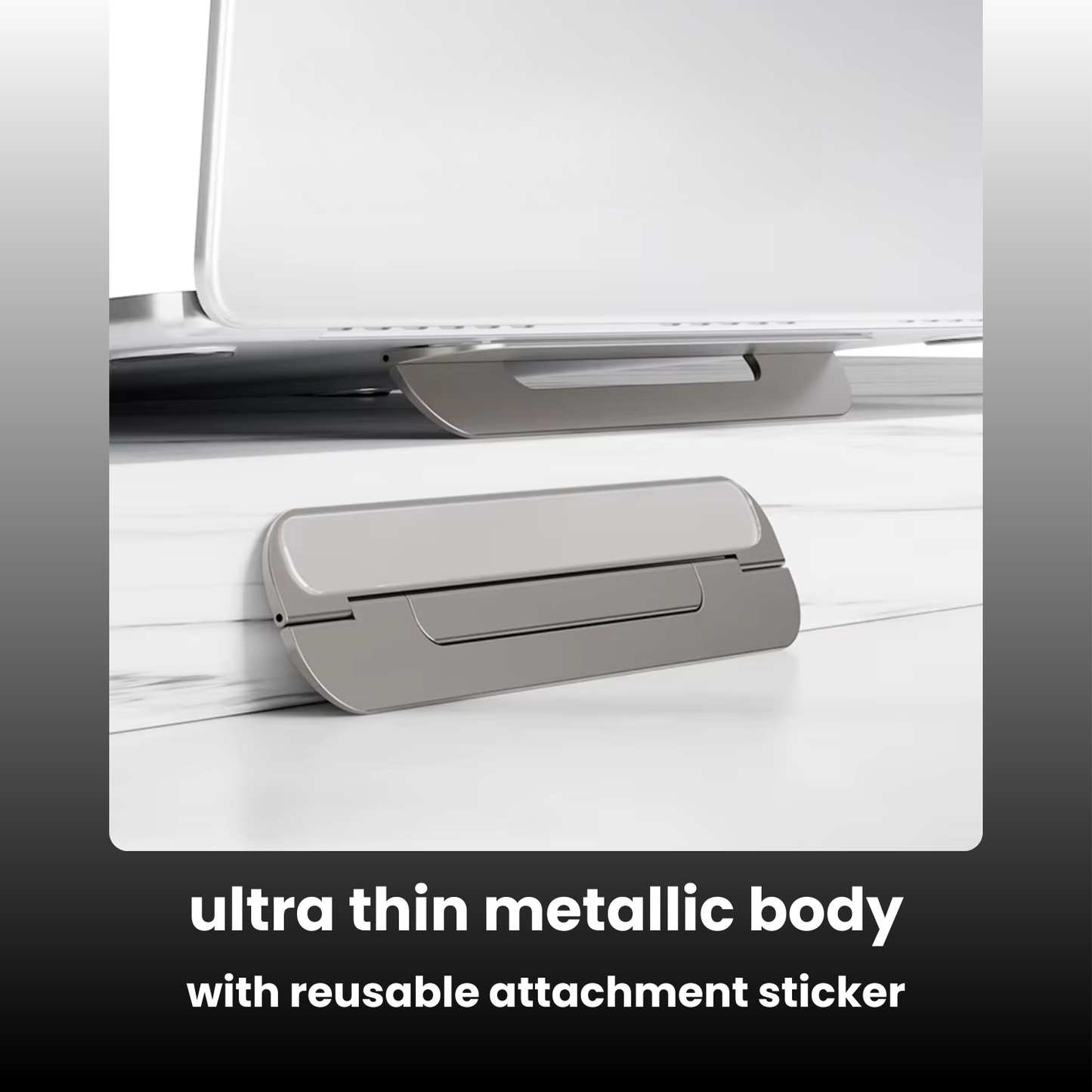 The Stealth - Ultra Slim Macbook Riser - SlickTek
