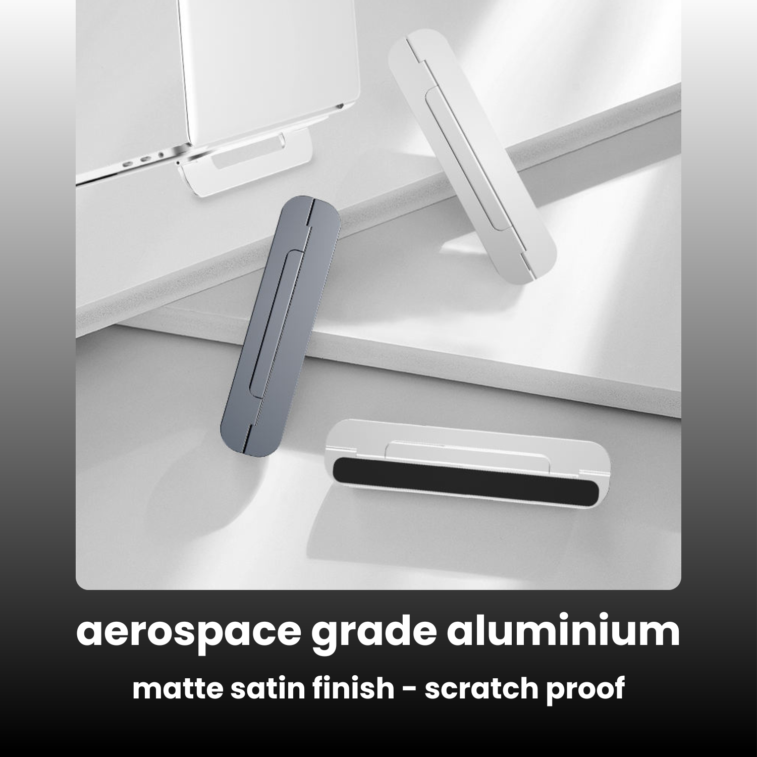 ultra thin slim macbook laptop stand 
