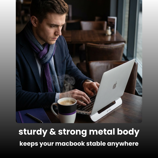 The Stealth - Ultra Slim Macbook Riser - SlickTek