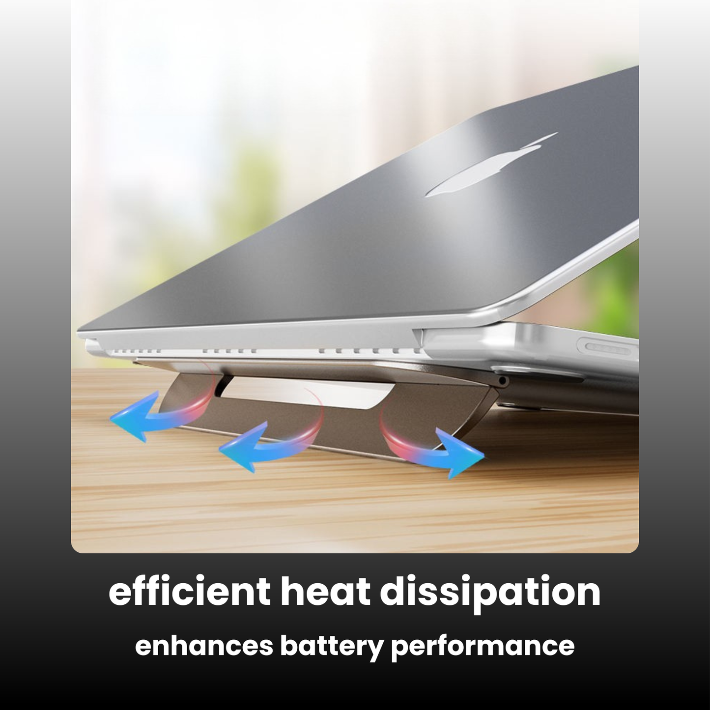 The Stealth - Ultra Slim Macbook Riser - SlickTek