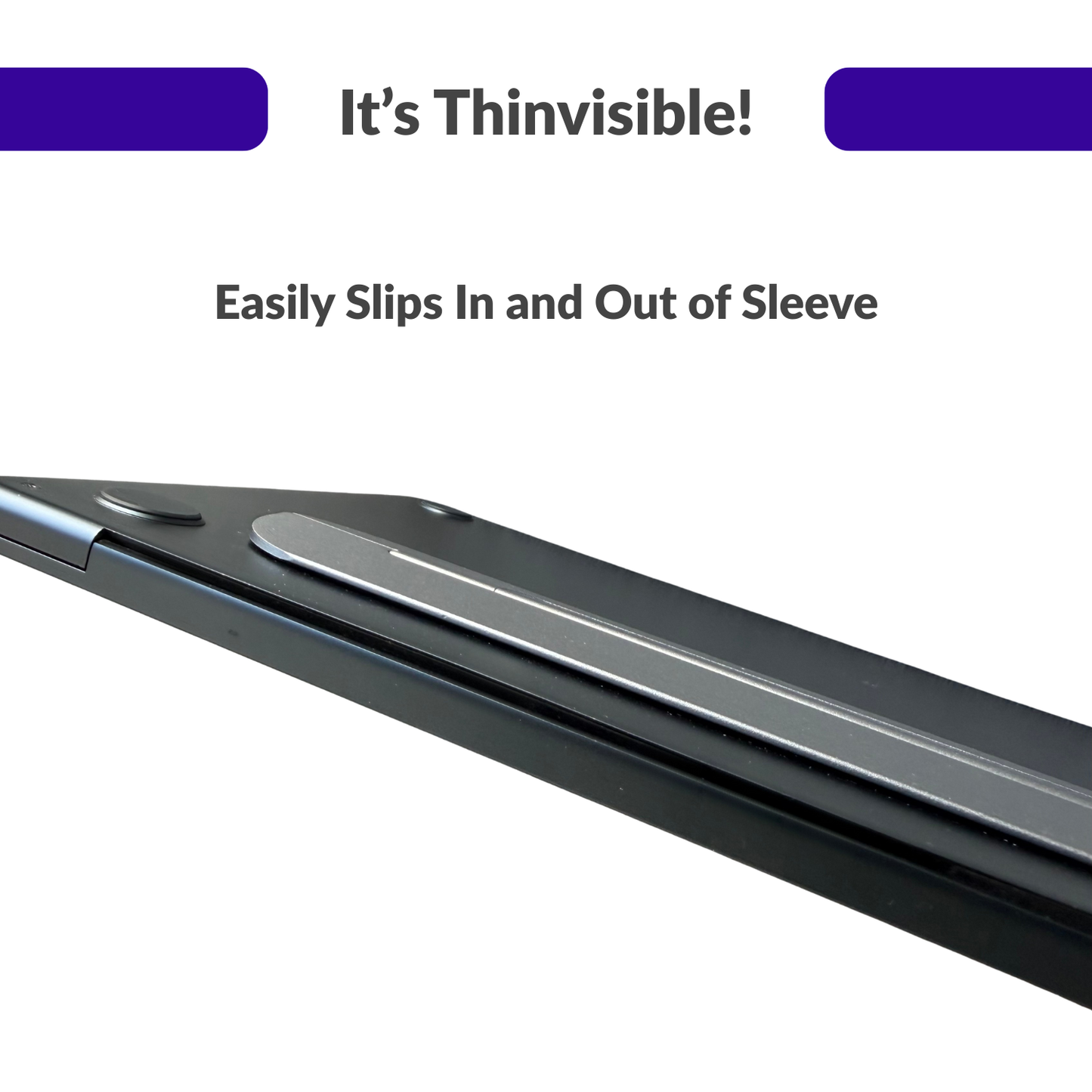 The Stealth - Thinvisible Laptop Riser - SlickTek