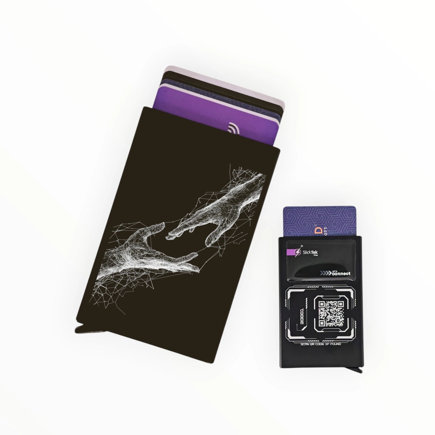 Zip-Tap NFC Digital Contact Exchanger Wallet - SlickTek