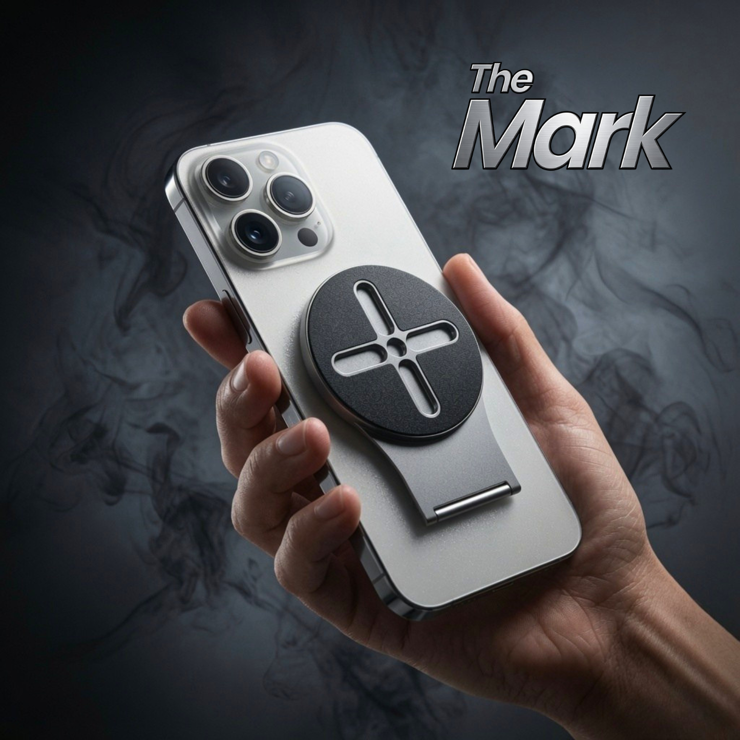 The Mark - Dual Magsafe Phone Stand with Macbook Clip - SlickTek