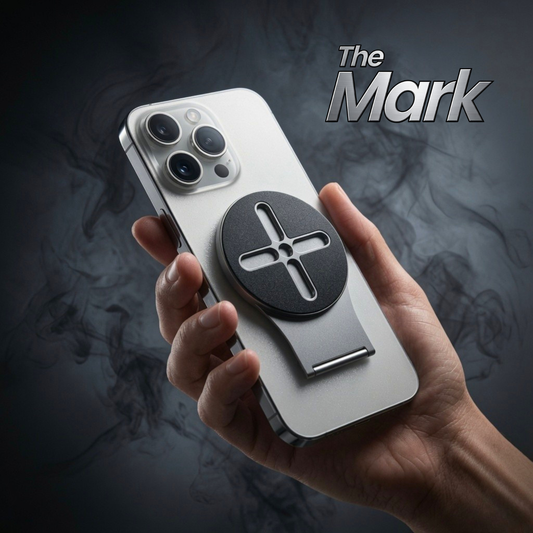 The Mark - Dual Magsafe Phone Stand with Macbook Clip - SlickTek