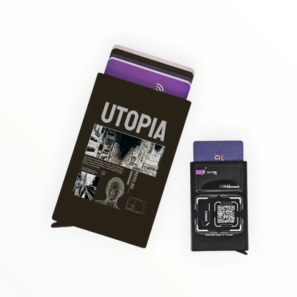 Zip-Tap NFC Digital Contact Exchanger Wallet - SlickTek