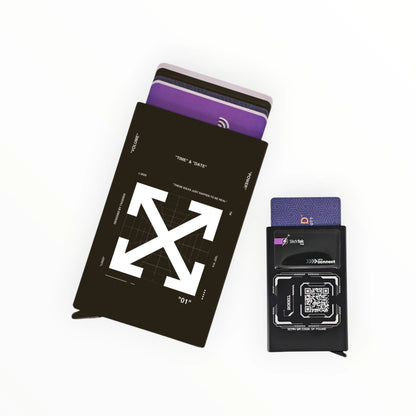 Zip-Tap NFC Digital Contact Exchanger Wallet - SlickTek