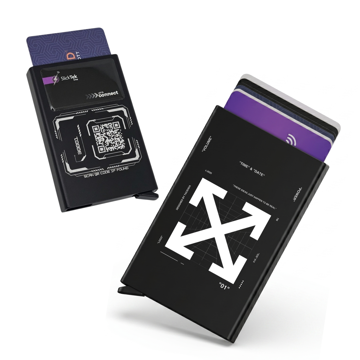 Zip-Tap NFC Digital Contact Sharing Wallet - SlickTek