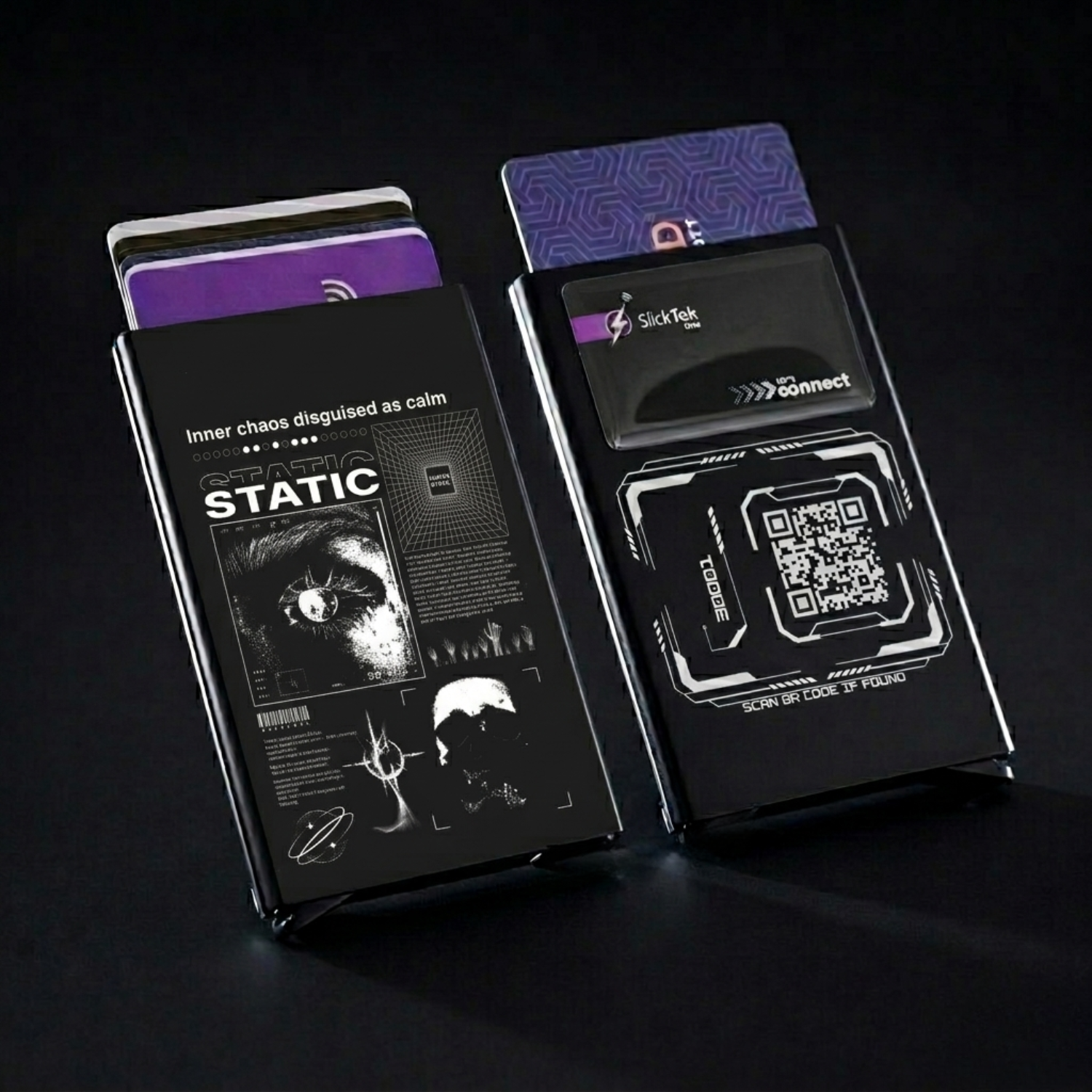 Zip-Tap NFC Digital Contact Sharing Wallet - Customised - SlickTek