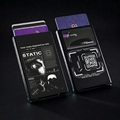 Zip-Tap NFC Digital Contact Sharing Wallet - Customised - SlickTek