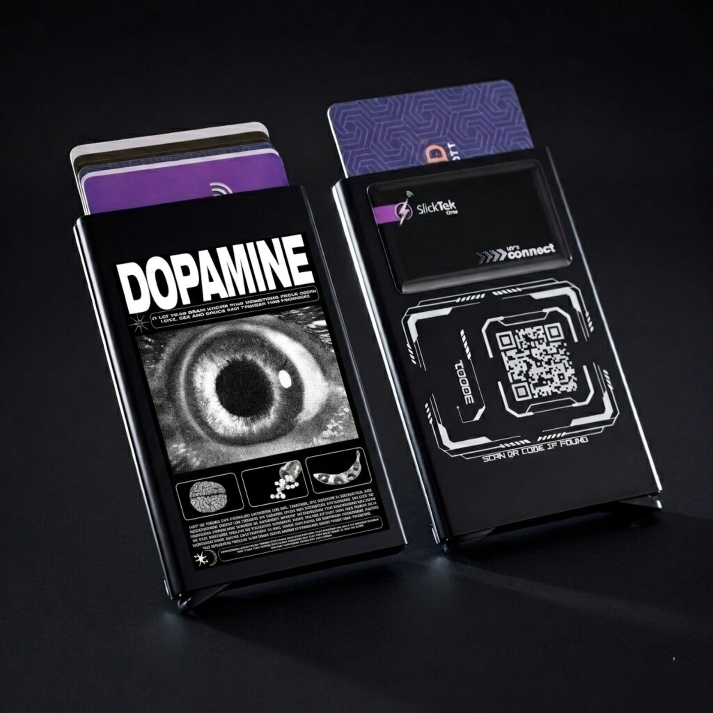 Zip-Tap NFC Digital Contact Sharing Wallet - Customised - SlickTek