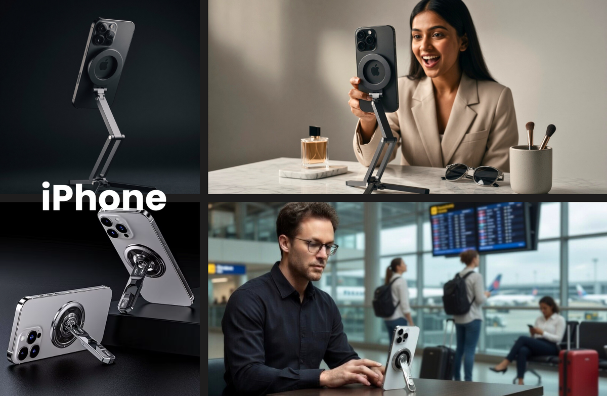 best magasfe and iphone accessories collection by slicktek stands holders tripods in metal in india