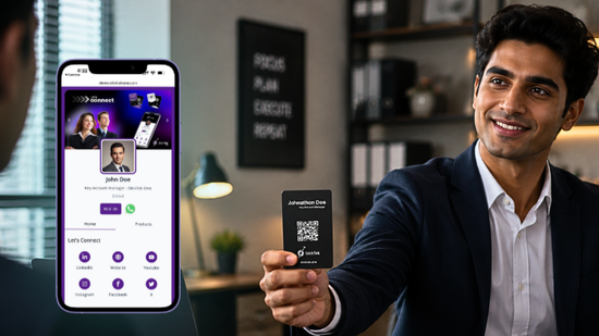 best metal nfc digital business card tap visiting slicktek one