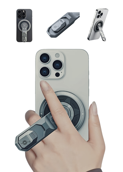 The Trigger - Metallic 360° Magsafe Phone Grip & Stand - SlickTek